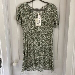 bohme Floral Mini Dress